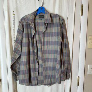 Vintage Men's Lee Wright Plaid Shirt